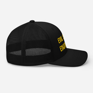Evil Spirit Engineering Black & Yellow Embroidered Hat